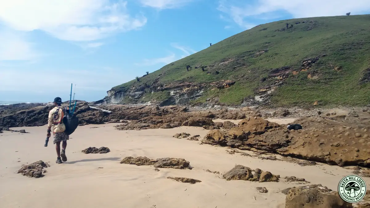Transkei Fishing Guide Narti Pakade Hiking to Lwandile for Sasta Hill Lodge